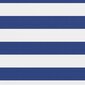 vidaXL rõdusirm, valge ja sinine, 75 x 500 cm, oxford-kangas hind ja info | Päikesevarjud, markiisid ja alused | kaup24.ee