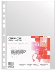 Файлы для листов прозрачные 40мик А4, 100 шт. цена и информация | Канцелярские товары | kaup24.ee