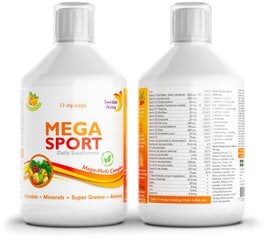 Mega Sport multivitamiin hind ja info | Vitamiinid, toidulisandid, preparaadid tervise heaoluks | kaup24.ee
