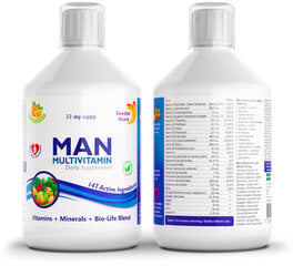 Man Multivitamiin цена и информация | Витамины, пищевые добавки, препараты для хорошего самочувствия | kaup24.ee