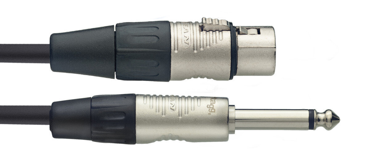 Stagg Rean, XLR/Aux 6.35 mm, 3 m hind ja info | Kaablid ja juhtmed | kaup24.ee