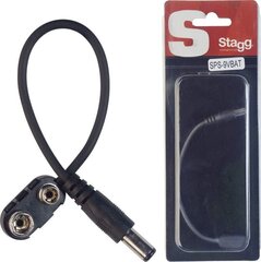9В адаптер батареи Stagg SPS-9VBAT цена и информация | Принадлежности для музыкальных инструментов | kaup24.ee