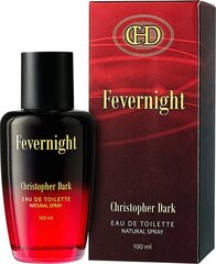 Туалетная вода Christopher Dark Fevernight EDT для мужчин, 100 мл цена и информация | Мужские духи | kaup24.ee