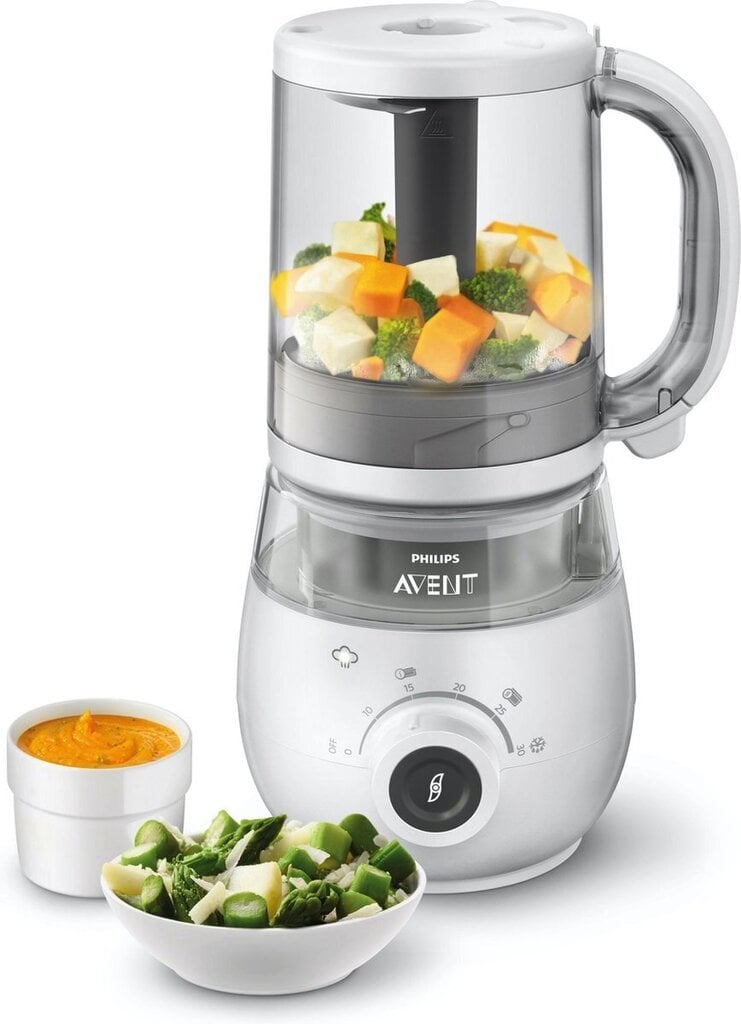 Aurutaja ja blender 4 in 1 Philips Avent, SCF883/01 hind ja info | Beebitoidu valmistajad | kaup24.ee