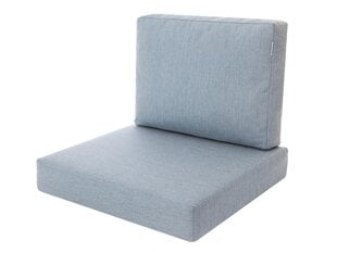 Комплект подушек для стульев HobbyGarden Mia Tech, светло-синий цена и информация | Подушки, наволочки, чехлы | kaup24.ee