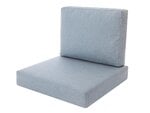 Комплект подушек для стульев HobbyGarden Mia Tech, светло-синий