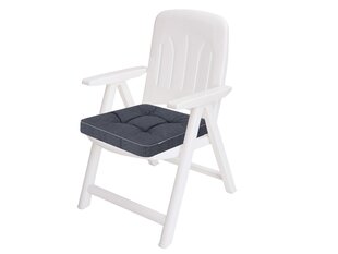 Подушка для стула HobbyGarden Klara, темно-серая цена и информация | Подушки, наволочки, чехлы | kaup24.ee