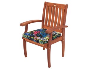 Подушка для стула HobbyGarden Klara, синяя/розовая цена и информация | Подушки, наволочки, чехлы | kaup24.ee