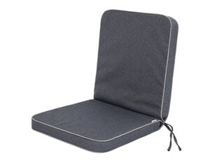 Подушка для стула Hobbygarden Sara, темно-серая цена и информация | Подушки, наволочки, чехлы | kaup24.ee