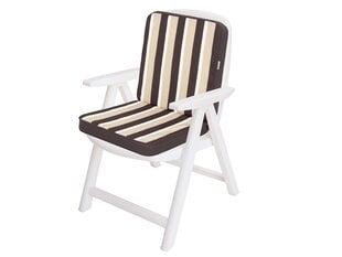 Подушка для стула Hobbygarden Sara, коричневый/ песочного цвета цена и информация | Подушки, наволочки, чехлы | kaup24.ee