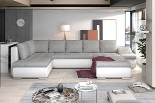 Мягкий угловой диван NORE Giovanni, серый / бежевый цена и информация | Угловые диваны | kaup24.ee