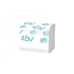 Tualettpaber V-Fold 2-kihiline, 224 lehte цена и информация | Туалетная бумага, бумажные полотенца | kaup24.ee