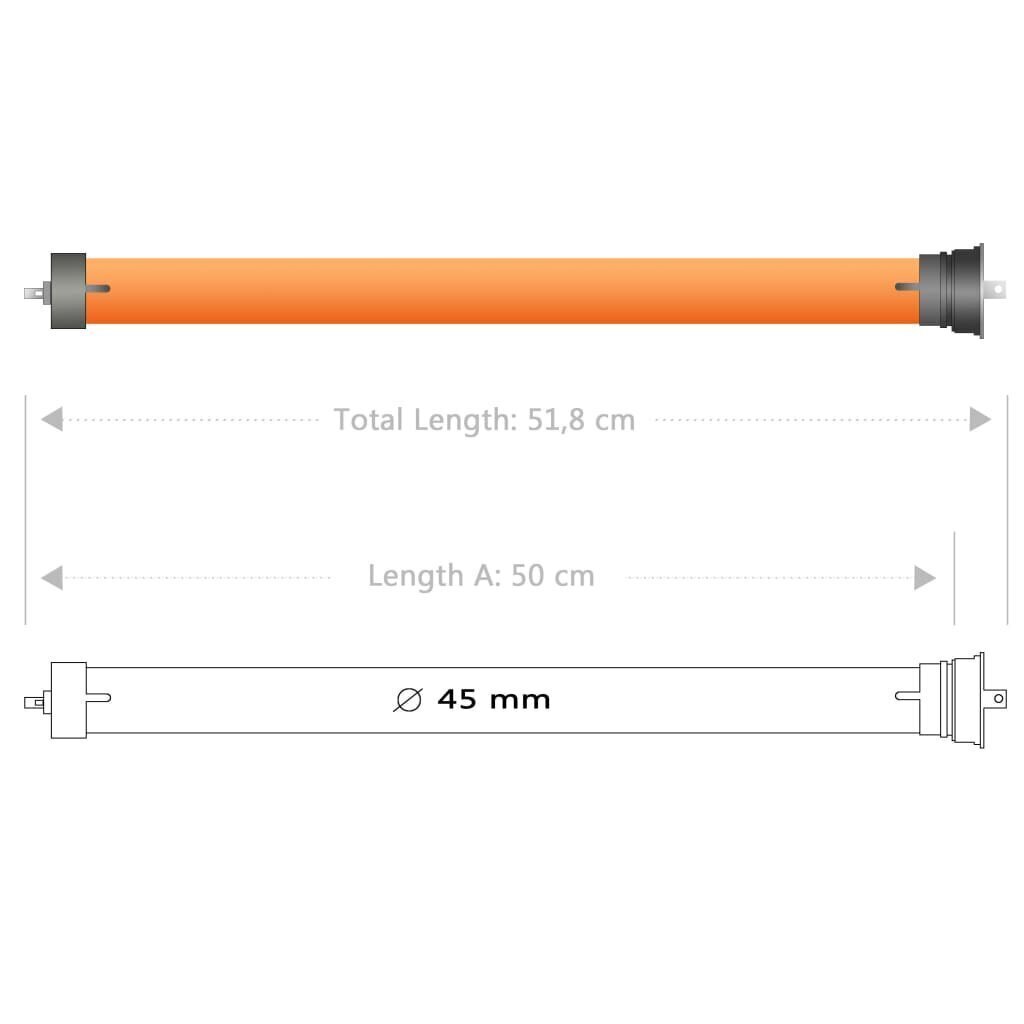 vidaXL ruloomootorid, 6 tk, 30 Nm hind ja info | Lülitid ja pistikupesad | kaup24.ee