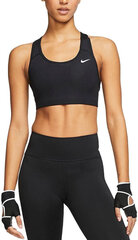 Nike Spordirinnahoidja Naistele Swoosh Bra Non Pad Black цена и информация | Спортивная одежда для женщин | kaup24.ee