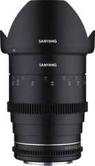 SAMYANG 35mm T1.5 VDSLR MK2 Canon RF hind ja info | Objektiivid | kaup24.ee