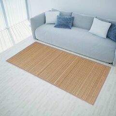 vidaXL bambusvaip 100 x 160 cm, pruun цена и информация | Ковры | kaup24.ee