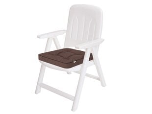 Подушка для стула HobbyGarden Klara, коричневая цена и информация | Подушки, наволочки, чехлы | kaup24.ee
