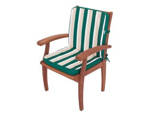 Подушка для стула Hobbygarden Sara, зеленая цена и информация | Подушки, наволочки, чехлы | kaup24.ee