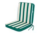 Подушка для стула Hobbygarden Sara, зеленая
