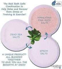 Ülim segu vannisoola - ideaalne segu Epsomi sooladest, Himaalaja roosa kivisooladest ja Surnumere sooladest, 4 kg hind ja info | Dušigeelid, õlid | kaup24.ee