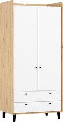 Шкаф Meblocross Dolce Dol-20 2D2S, коричневый/белый цена и информация | Шкафы | kaup24.ee