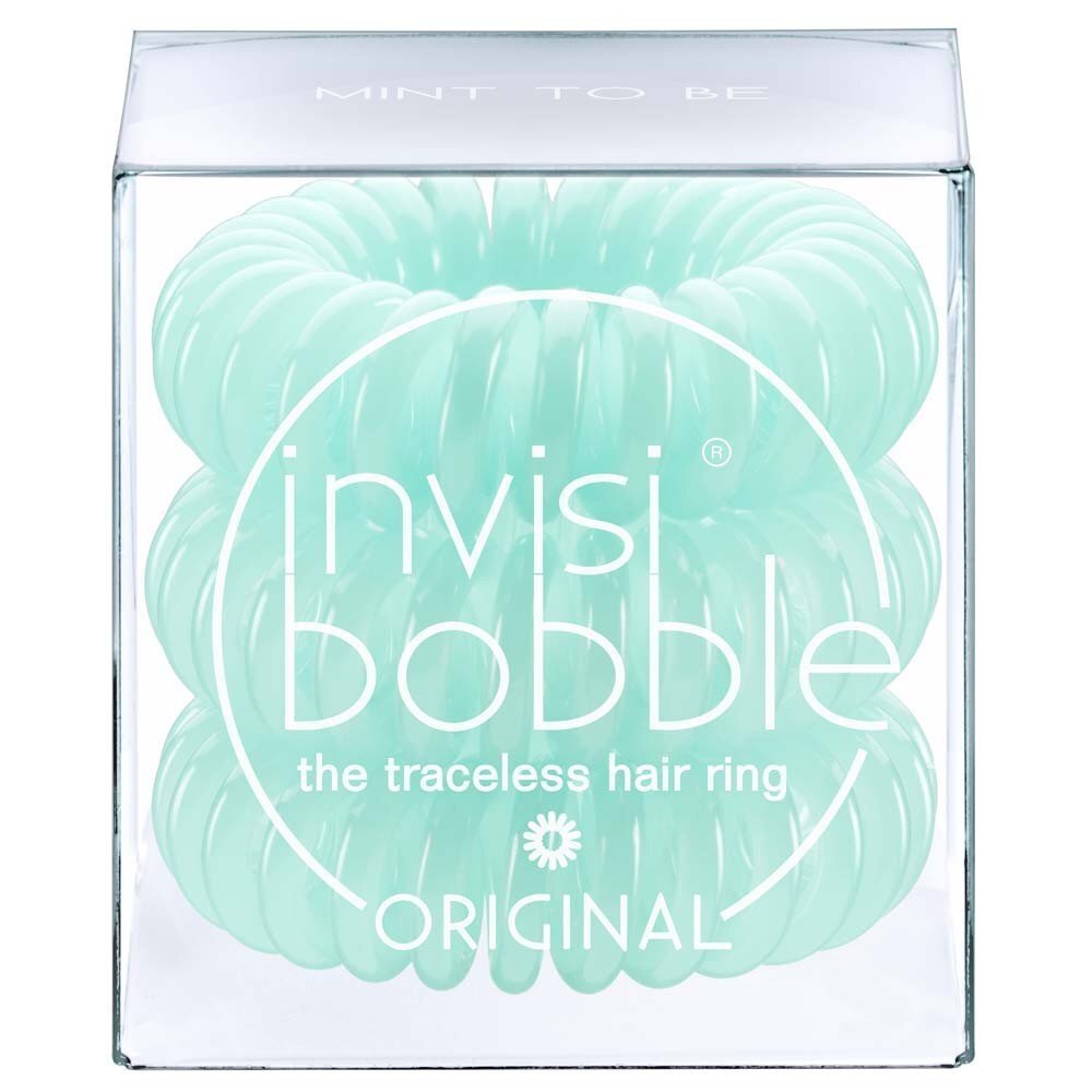 Juuksekumm Invisibobble, 3 tk, helesinine hind ja info | Juuste aksessuaarid | kaup24.ee