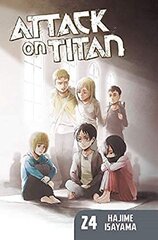 Комиксы Manga Attack on titan часть 24 цена и информация | Комиксы | kaup24.ee