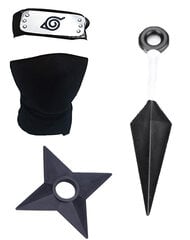 Набор игрушек Naruto - Kunai + Shuriken + Headband + Mask цена и информация | Игрушки для мальчиков | kaup24.ee