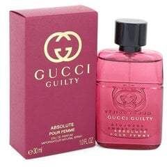 Парфюмерная вода Gucci Guilty Absolute EDP для женщин, 30 мл цена и информация | Женские духи | kaup24.ee