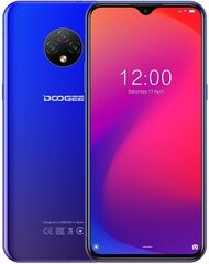 DOOGEE X95, 16GB, Jewelry Blue цена и информация | Мобильные телефоны | kaup24.ee
