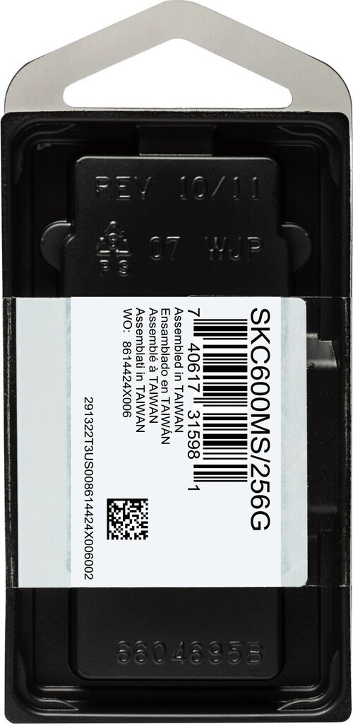 Kingston SKC600MS/256G hind ja info | Sisemised kõvakettad (HDD, SSD, Hybrid) | kaup24.ee