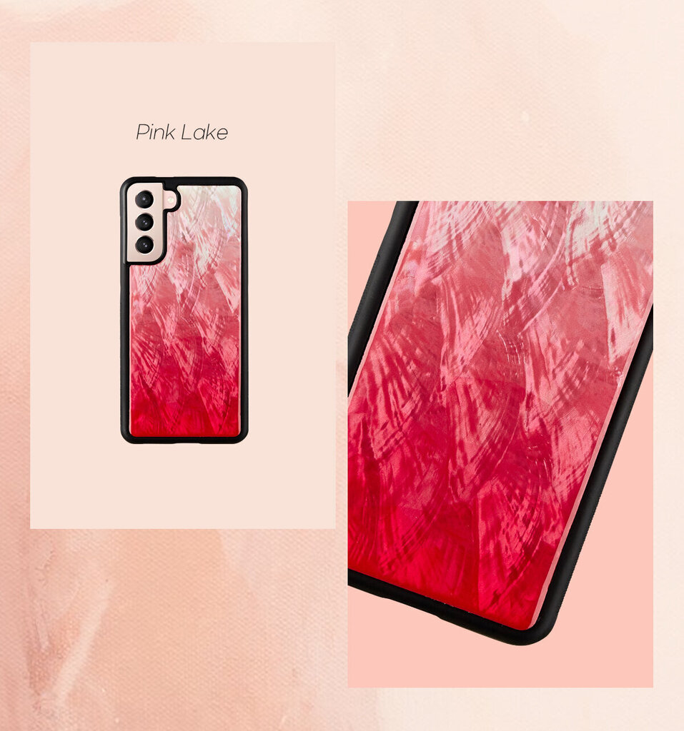 Telefoniümbris iKins K7027J telefonile Samsung Galaxy S21 Ultra, roosa hind ja info | Telefoni kaaned, ümbrised | kaup24.ee