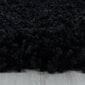 Ümmargune vaip Ayyildiz Shaggy Sydney, must, Ø 120 cm hind ja info | Vaibad | kaup24.ee
