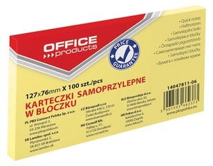 Office Products kleebised 100 tk hind ja info | Vihikud, märkmikud ja paberikaubad | kaup24.ee