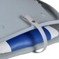 vidaXL paadiistmed 2 tk kokkupandav tugi sinivalge padi 41x51x48 cm цена и информация | Lisatarvikud paatidele ja süstadele | kaup24.ee