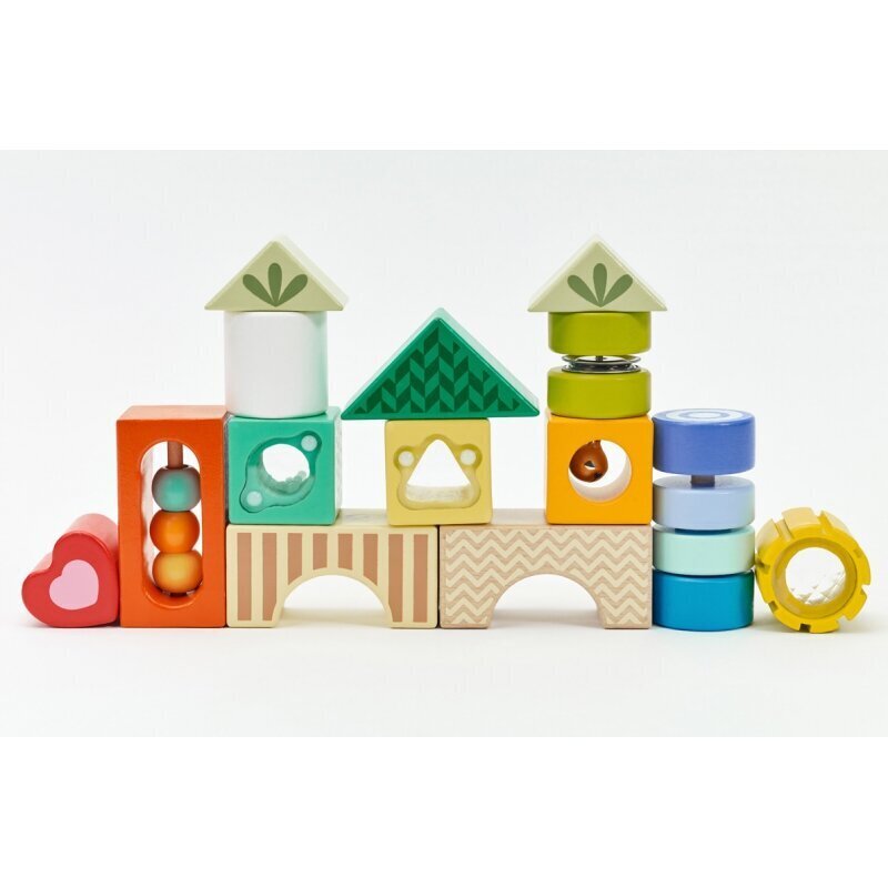 Puidust harivad klotsid цена и информация | Imikute mänguasjad | kaup24.ee