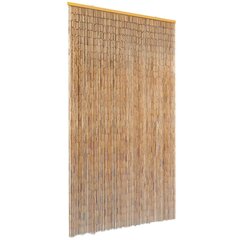 vidaXL uksekardin, bambus 100 x 200 cm hind ja info | Sääsevõrgud, putukavõrgud | kaup24.ee