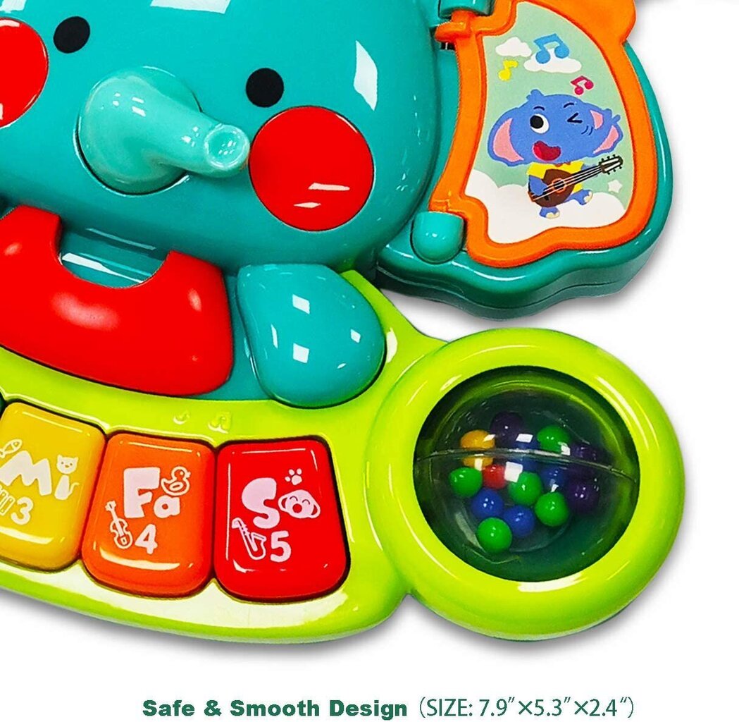 Muusikaline elevant lapsele hind ja info | Imikute mänguasjad | kaup24.ee