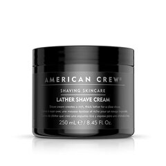 Крем для бритья American Crew Shave Lather 250 мл цена и информация | Косметика и средства для бритья | kaup24.ee