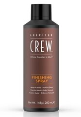 Keskmise fikseerimisega juukselakk American Crew Finishing Medium Hold 200 ml цена и информация | Средства для укладки волос | kaup24.ee