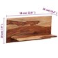 vidaXL seinariiulid, 58 x 26 x 20 cm, toekas India roosipuu, 2 tk hind ja info | Riiulid | kaup24.ee