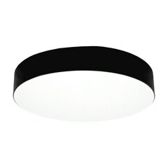 Ümmargune LED-valgusti Mora 60 W, must цена и информация | Потолочные светильники | kaup24.ee