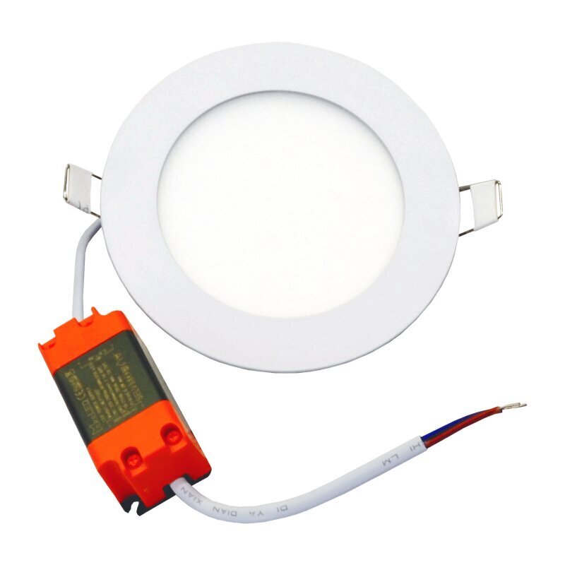 Sisseehitatud ümmargune LED-paneel Vesta 6 W hind ja info | Süvistatavad ja LED valgustid | kaup24.ee