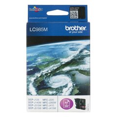 Brother LC985M Ink Cartridge, Magenta цена и информация | Картриджи для струйных принтеров | kaup24.ee