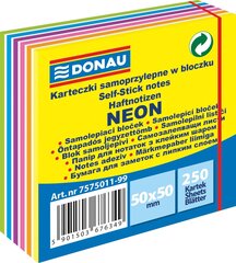 Клейкие стикеры Donau, 250 шт цена и информация | Тетради и бумажные товары | kaup24.ee