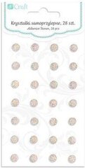Декоративные липкие кристаллы, 8мм, 28 шт. цена и информация | Аппликации, декорации, наклейки | kaup24.ee