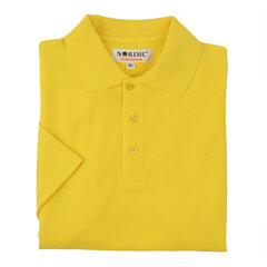 Рубашка поло Nordic, желтая цена и информация | Meeste T-särgid | kaup24.ee