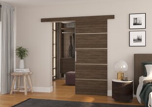 Двери для ниши ADRK Furniture Tony 86, коричневые цена и информация | Шкафы | kaup24.ee