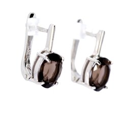 Silver earrings цена и информация | Серьги | kaup24.ee