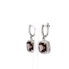 Silver earrings цена и информация | Серьги | kaup24.ee